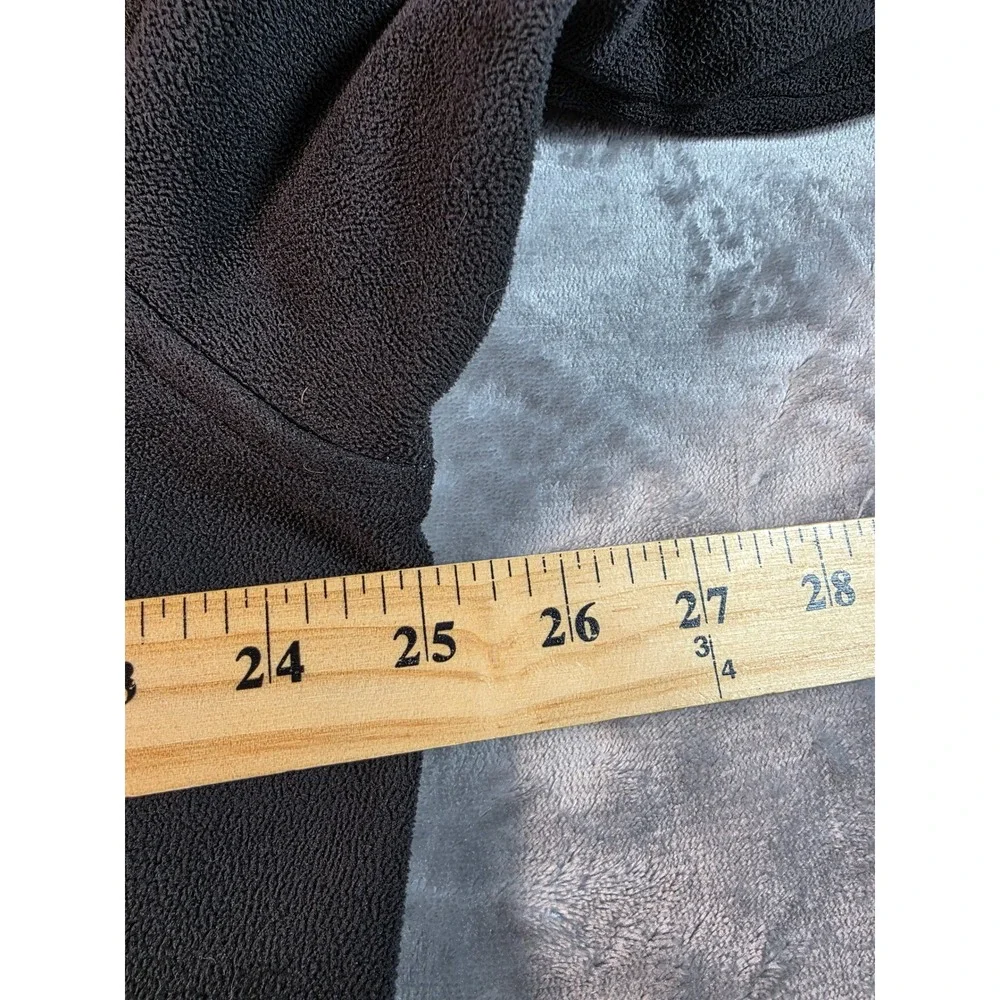 The North Face WindWall Fleece Jacket Mens XL Black‎ Full Zip Outdoor Hiking